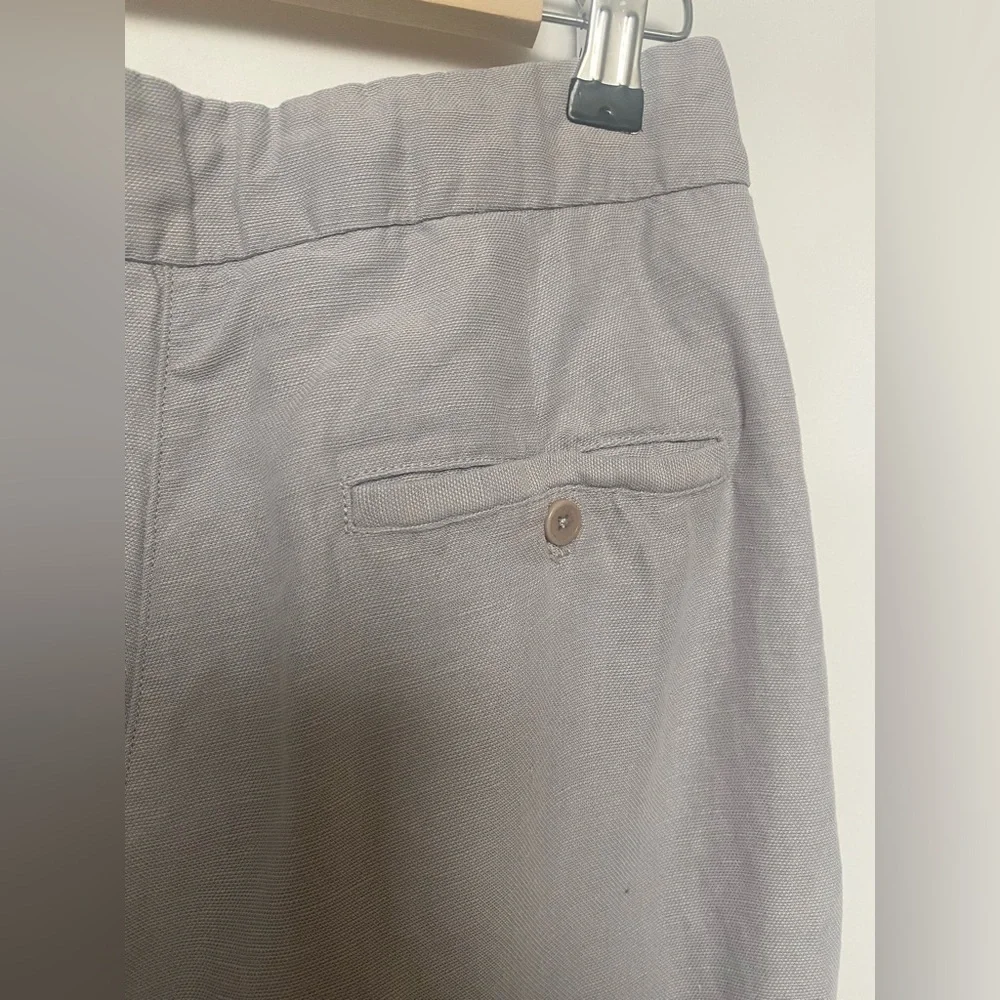 Wilfred Allant‎ Linen Grey Pants Drawstring Waist